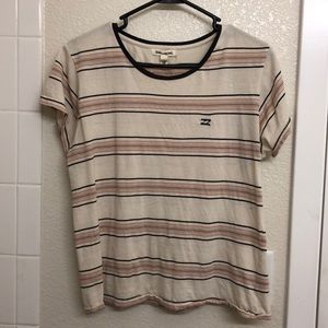 Striped Billabong Tee